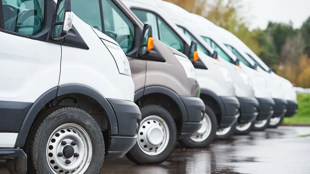vans ready for servicing